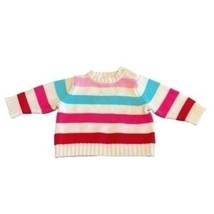 The children's Place multicolored Stripe Knitted Sweater 3-6 months baby​